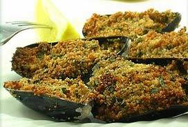 Mejillones con perejil - Mosselen met peterseliekorst