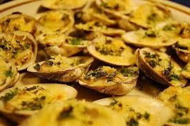 Almejas con mojo gratinadas - Gevulde venusschelpen met mojo