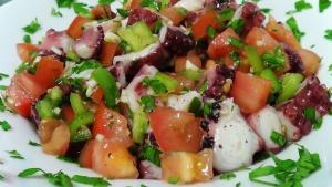 Ensalada de pulpo gallega