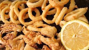 Calamares fritos, estilo andaluz - Gebakken pijlinktvis