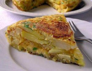 Tortilla de Gambas - Tortilla met garnalen