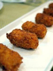 Croquetas de chorizo - Kroketjes van chorizo