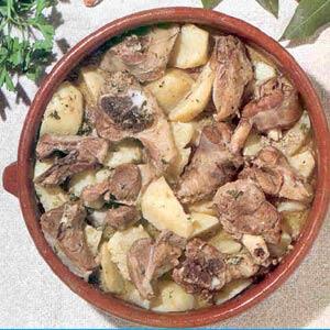 Cordero a la pastora - Lamschotel van de herdersvrouw