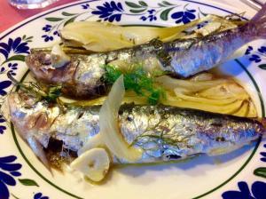 Sardinas al horno - Sardines uit de oven