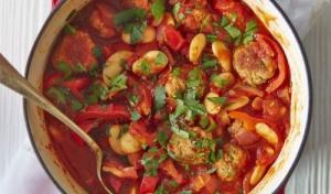 Albondigas canarias con almogrote
