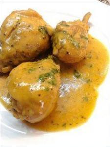 Piernas de Pollo con ajo - Kippenpootjes met knoflook