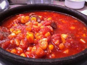 Tomaticán (carne con tomate) - Vlees met tomaten