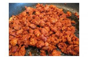 Picadillo en adobo - Gemarineerd varkensvlees