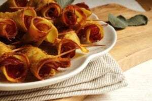 Bolas de patata con jamón serrano del horno