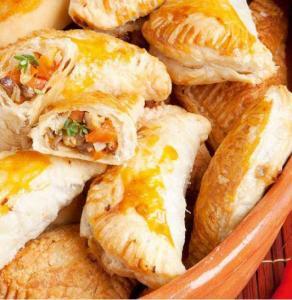 Empanadas de Setas y Queso - Empenadas met champignons en kaas
