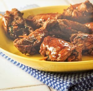 Lomo con pasta de aceitunas - Biefstuk met olijvenpasta