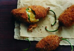 Jalapeños Rellenos de Queso - Jalapeno-pepers gevuld met kaas