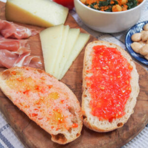 Pà amb tomaquet - Knoflookbrood met tomaat