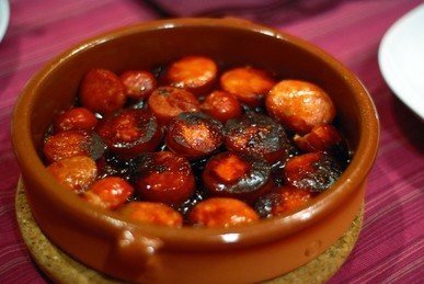 Chorizo ​​caramelizado - Gekaramelliseerde chorizo