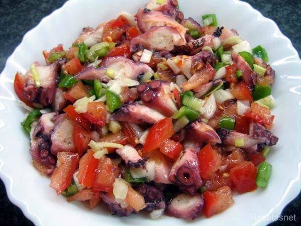 Ensaladilla de Pulpo - Inktvissalade