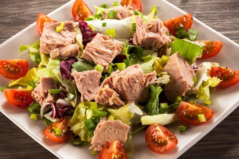 Ensalada de atún y judías