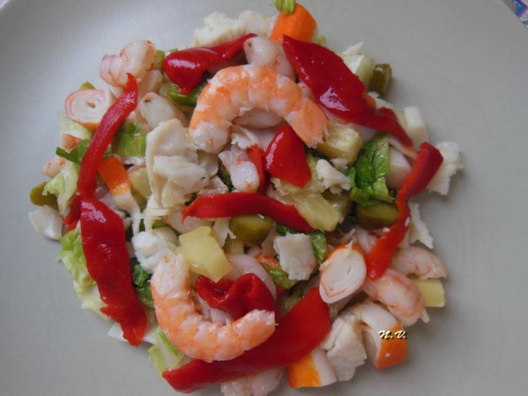 Ensalada de pescado - Salade met vis