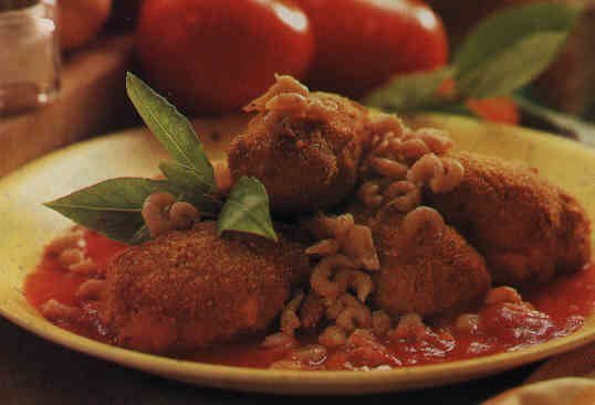 Croquetas de patata con gambas - Kroketjes van aardappel met garnaaltjes