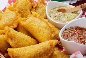 Empanadas de sardines - deegflapjes gevuld met sardines en olijven