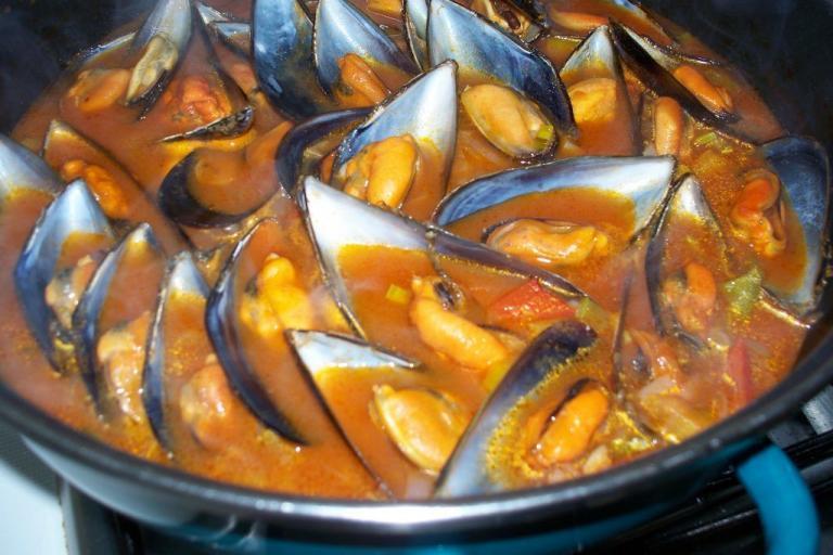 Mejillones marinera - Mosselen in witte wijn