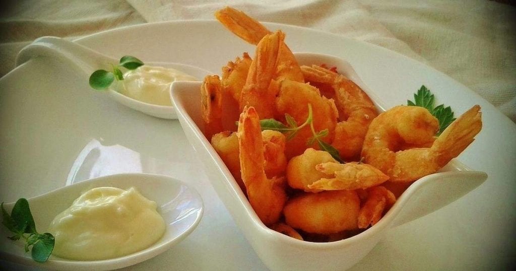 Gambas crujientes - Knapperige Gambas