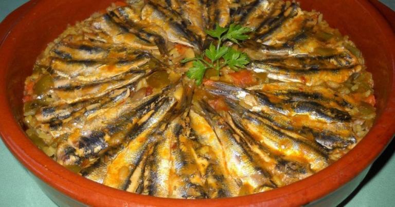 Pimientos con boquerones - Geroosterde paprika met ansjovis