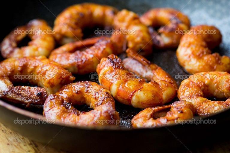Camarones fritos picante - Pittig gebakken garnalen