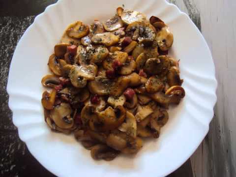 Champinones con Chorizo - Champignons met chorizo
