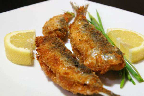 Sardinhas rellenas de pimiento - Sardientjes gevuld met paprika