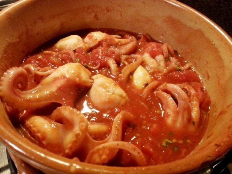 Pulpo picante - Pittige inktvis
