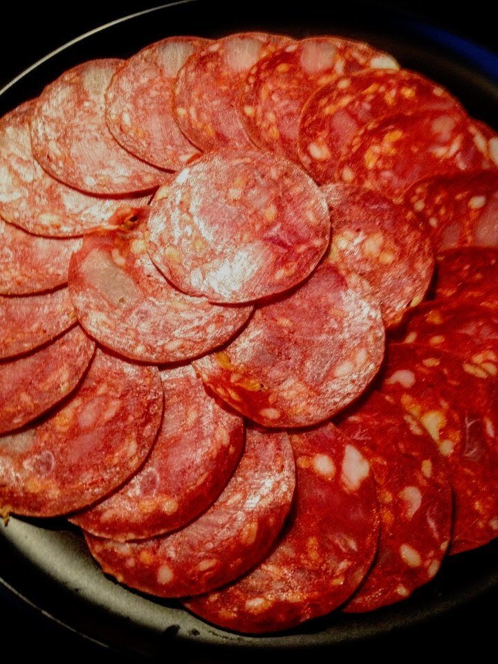 Tapa de Chorizo - Tapa van Chorizo