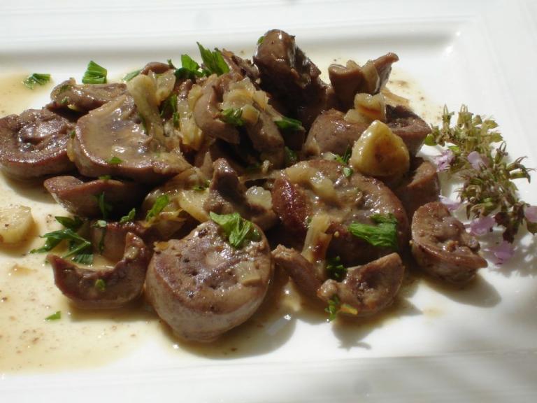 Riñones al Jerez - Niertjes in sherrysaus