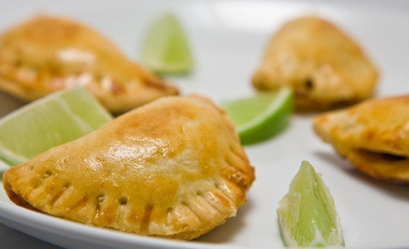 Empanadas de chorizo y aceitunas - Pasteitjes met chorizo en olijven