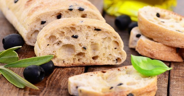 Pan con aceitunas - Olijvenbrood