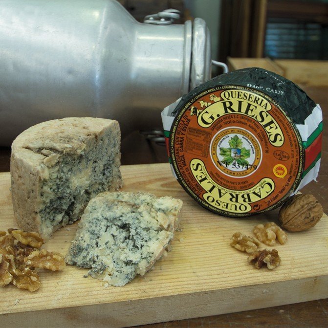 Peras Asturias - Peren met blauwe kaas en salie