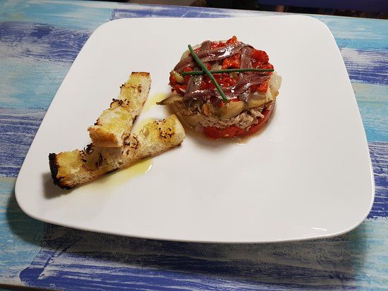 Canapé de escalivada - Geroosterde groentecanapés