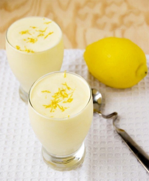 Mousse de limón - Citroenpudding