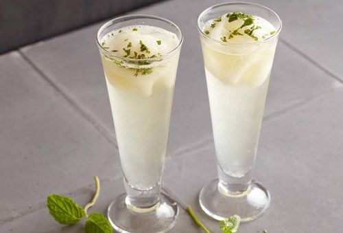 Sorbete de limón con cava - Citroensorbet met cava