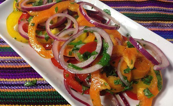 Ensalada de pimientos - Paprikasalade