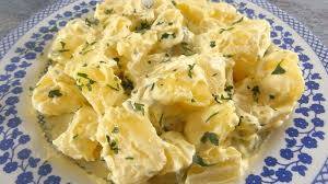 Patatas alioli - Aardappelen met knoflookmayonaise
