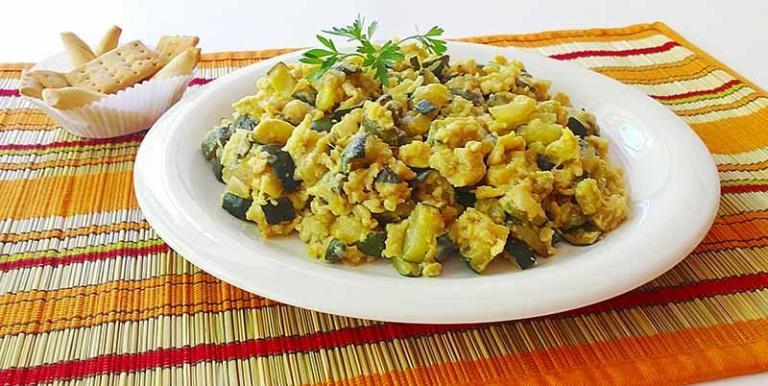 Zarangollo Murciano - Courgetteschotel uit Murcia
