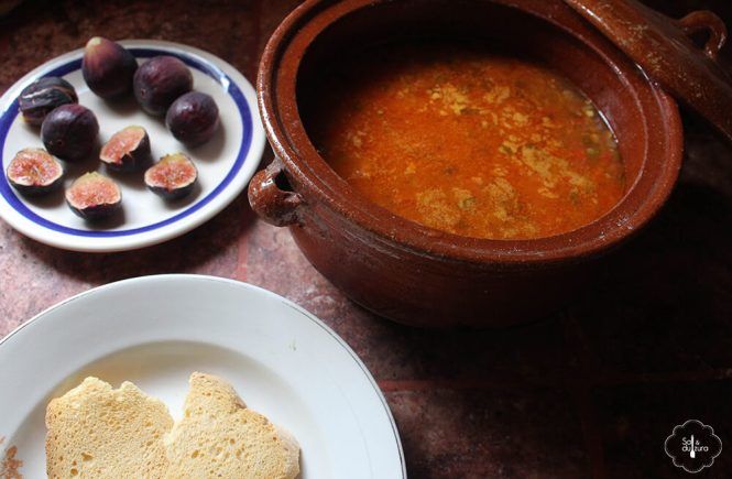 Oliagua amb Figues - Tomatensoep met vijgen