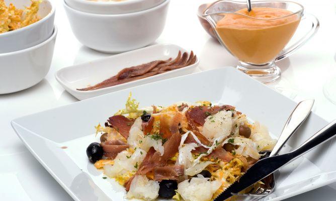 Xatonada - Catalaanse salade met zoute vis