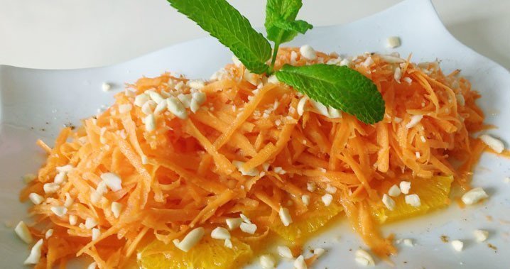 Ensalada de Zanahoria con Naranja - Wortelsalade met sinaasappel