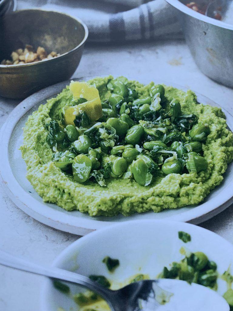 Puré de Aguacate y Haba - Avocado-tuinbonenpuree