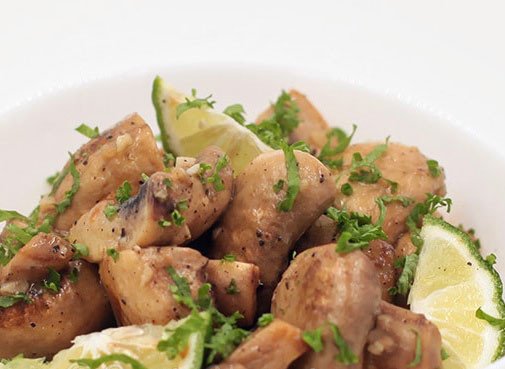 Champignones con ajo y limones – Champignons met knoflook en limoen