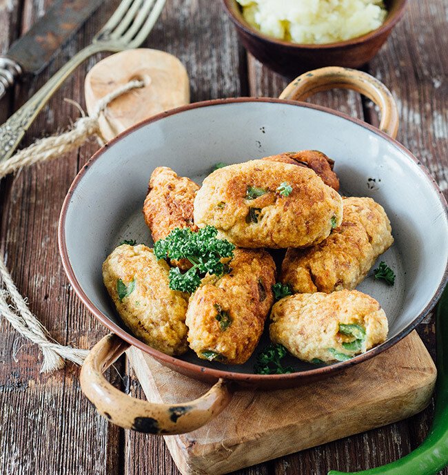 Croquetas picantes de atún