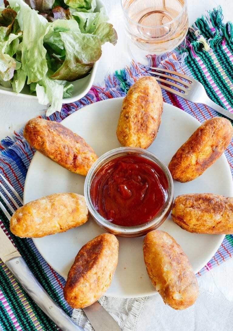 Croquetas de patata y atún