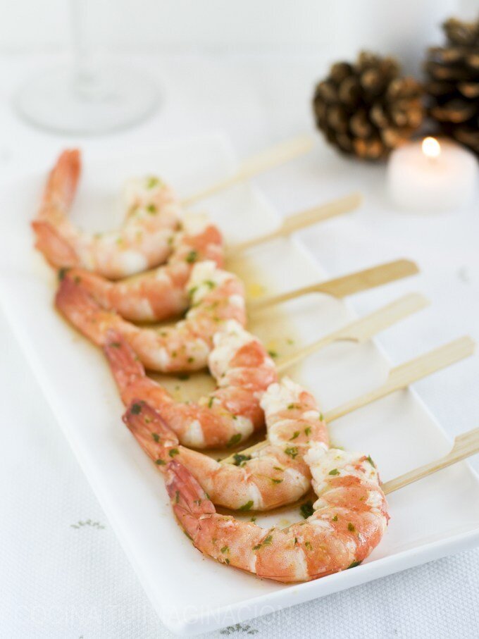 Langostinos Marinados