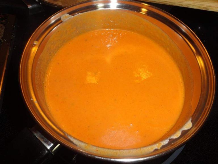 crema de pimientos de piquillo